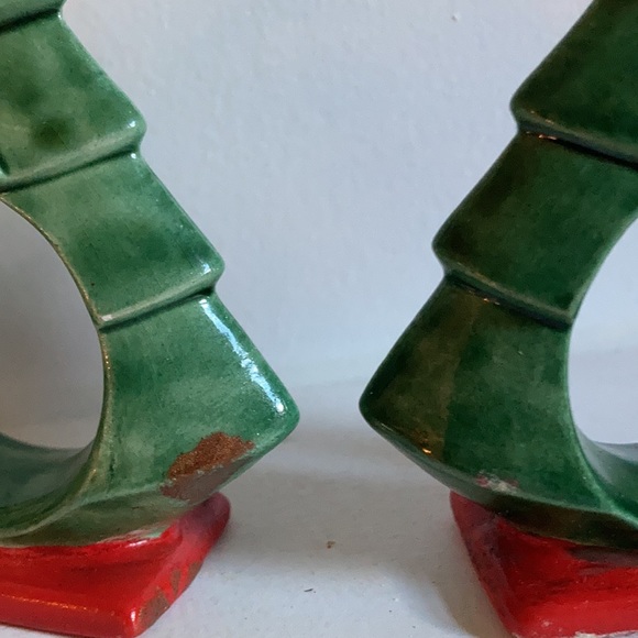 Vintage bisque napkin rings - Picture 5 of 5